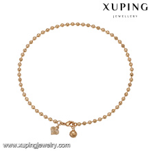 74771 Xuping imitation jewelry work from home popular gold beads bracelet China wholesale